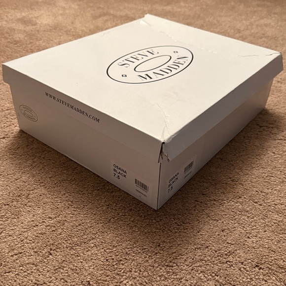 Steve Madden Osana Black Suede Over the Knee Boots Size 7.5 - Picture 16 of 16